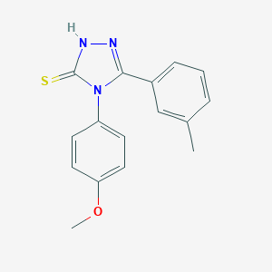 4-(4-Methoxyphenyl)-5-(3-methylphenyl)-4H-1,2,4-triazole-3-thiol图片
