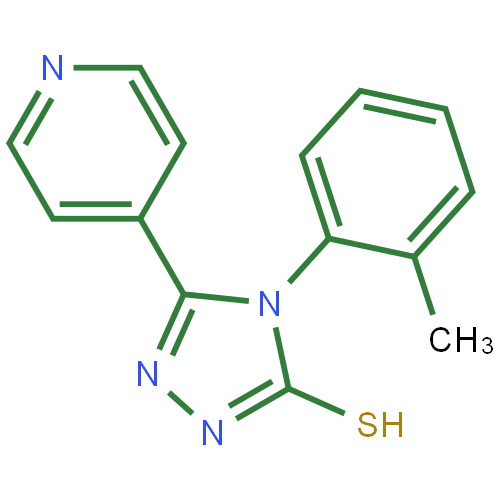 4-(2-Methylphenyl)-5-(pyridin-4-yl)-4H-1,2,4-triazole-3-thiol图片
