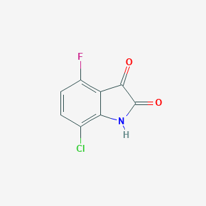 7-Chloro-4-fluoro-1H-indole-2,3-dione图片