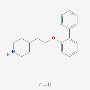 4-[2-([1,1'-Biphenyl]-2-yloxy)ethyl]piperidinehydrochloride图片