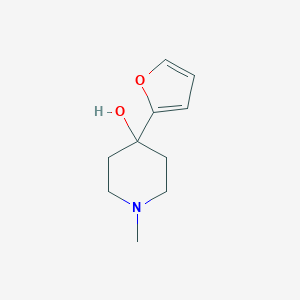 4-(2-Furyl)-4-hydroxy-1-methylpiperidine图片