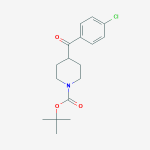 1-Boc-4-(4-chloro-benzoyl)-piperidine图片