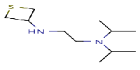 N-{2-[bis(propan-2-yl)amino]ethyl}thietan-3-amine图片