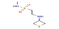 N-methyl-2-[(thietan-3-yl)amino]ethane-1-sulfonamide图片