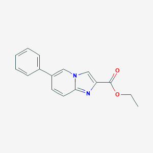 Ethyl 6-phenylimidazo[1,2-a]pyridine-2-carboxylate图片