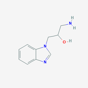 1-Amino-3-benzoimidazol-1-yl-propan-2-ol图片
