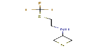 N-{2-[(trifluoromethyl)sulfanyl]ethyl}thietan-3-amine图片