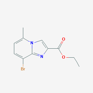 Ethyl 8-bromo-5-methylimidazo[1,2-a]pyridine-2-carboxylate图片