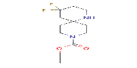tert-butyl4,4-difluoro-1,9-diazaspiro[5,5]undecane-9-carboxylate图片