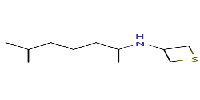 N-(6-methylheptan-2-yl)thietan-3-amine图片