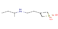 3-{2-[(butan-2-yl)amino]ethyl}-1λ?-thietane-1,1-dione图片