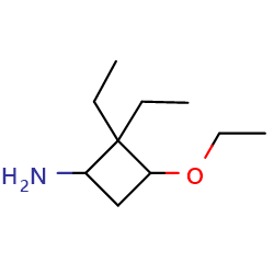 3-ethoxy-2,2-diethylcyclobutan-1-amine图片