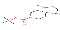 tert-butyl4-fluoro-1,8-diazaspiro[4,5]decane-8-carboxylate图片