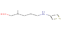 2-methyl-5-[(thietan-3-yl)amino]pentan-1-ol图片