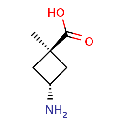 trans-3-amino-1-methylcyclobutane-1-carboxylicacid图片