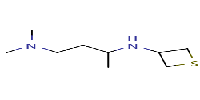 N-[4-(dimethylamino)butan-2-yl]thietan-3-amine图片
