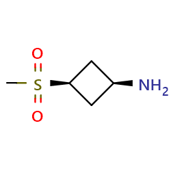 cis-3-methylsulfonylcyclobutylamine图片