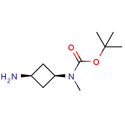 tert-butylN-methyl-N-[cis-3-aminocyclobutyl]carbamate图片