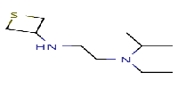 N-{2-[ethyl(propan-2-yl)amino]ethyl}thietan-3-amine图片