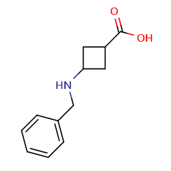 3-(benzylamino)cyclobutane-1-carboxylicacid图片