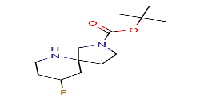 tert-butyl9-fluoro-2,6-diazaspiro[4,5]decane-2-carboxylate图片