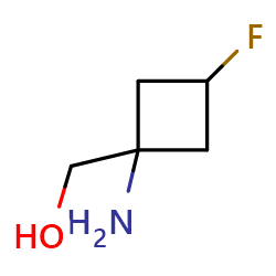 (1-amino-3-fluorocyclobutyl)methanol图片