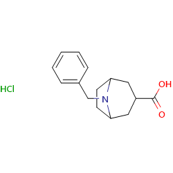 8-benzyl-8-azabicyclo[3,2,1]octane-3-carboxylicacidhydrochloride图片