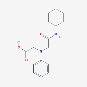 [[2-(Cyclohexylamino)-2-oxoethyl](phenyl)amino]-acetic acid图片