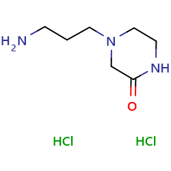 4-(3-aminopropyl)piperazin-2-onedihydrochloride图片