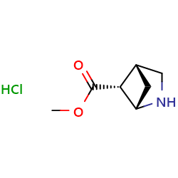 methyl(1S,4R,5R)-2-azabicyclo[2,1,1]hexane-5-carboxylatehydrochloride图片