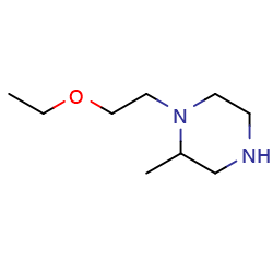 1-(2-ethoxyethyl)-2-methylpiperazine图片