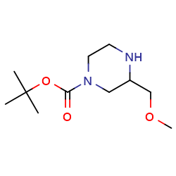 tert-butyl3-(methoxymethyl)piperazine-1-carboxylate图片