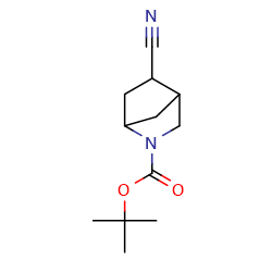 tert-butyl5-cyano-2-azabicyclo[2,2,1]heptane-2-carboxylate图片