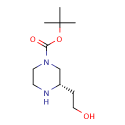 tert-butyl(3S)-3-(2-hydroxyethyl)piperazine-1-carboxylate图片