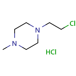 1-(2-chloroethyl)-4-methylpiperazinehydrochloride图片