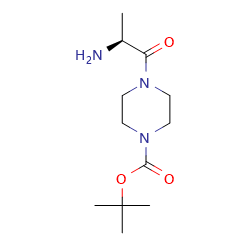 tert-butyl4-[(2S)-2-aminopropanoyl]piperazine-1-carboxylate图片