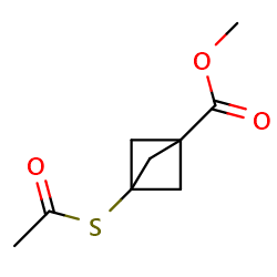 methyl3-(acetylsulfanyl)bicyclo[1,1,1]pentane-1-carboxylate图片