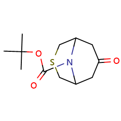 tert-butyl7-oxo-3-thia-9-azabicyclo[3,3,1]nonane-9-carboxylate图片