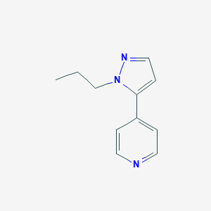 4-(1-propyl-1H-pyrazol-5-yl)pyridine图片