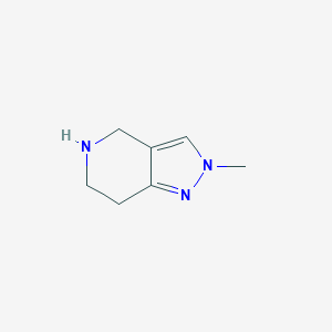 2-Methyl-4,5,6,7-tetrahydro-2H-pyrazolo[4,3-c]pyridine图片