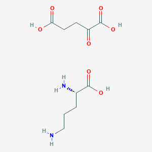 (S)-2,5-Diaminopentanoic acidcompound with 2-oxopentanedioic acid(1:1)图片