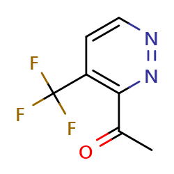 1-[4-(trifluoromethyl)pyridazin-3-yl]ethan-1-one图片