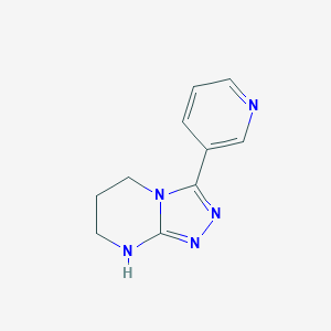 3-5H,6H,7H,8H-[1,2,4]Triazolo[4,3-a]pyrimidin-3-yl pyridine图片