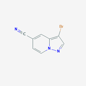 3-Bromopyrazolo[1,5-A]Pyridine-5-carbonitrile图片
