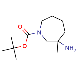 tert-butyl3-amino-3-methyl-azepane-1-carboxylate图片