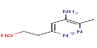 2-(5-amino-6-methyl-pyridazin-3-yl)ethanol图片