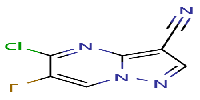 5-chloro-6-fluoropyrazolo[1,5-a]pyrimidine-3-carbonitrile图片