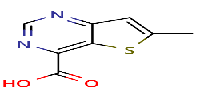 6-methylthieno[3,2-d]pyrimidine-4-carboxylicacid图片