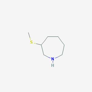 3-(methylsulfanyl)azepane图片