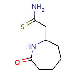 2-(7-oxoazepan-2-yl)ethanethioamide图片